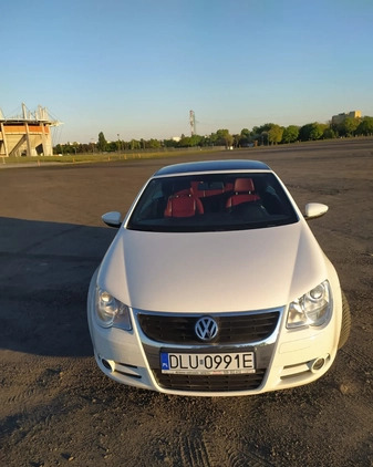 Volkswagen Eos cena 36900 przebieg: 142000, rok produkcji 2009 z Lubin małe 254